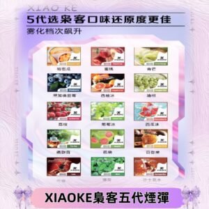 梟客五代煙彈|XIAOKE可替換式電子煙|通用Relx6代|ILIA五代主機